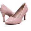 image:imageDREAM PAIRS Womens High Stiletto Heels Closed Pointed Toe Dress Pumps Shoes for Wedding Work Office Business 3 InchesPinkpat
