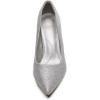 image:imageDREAM PAIRS Womens High Stiletto Heels Closed Pointed Toe Dress Pumps Shoes for Wedding Work Office Business 3 InchesSilverGlitter