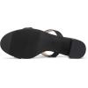 image:imageDREAM PAIRS Womens Two Strap Open Toe Low Block Chunky Heels Sandals Dress Pumps Casual Summer Mules ShoesBlackPu