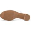 image:imageDREAM PAIRS Womens Two Strap Open Toe Low Block Chunky Heels Sandals Dress Pumps Casual Summer Mules ShoesNudeTpu