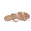 image:imageDREAM PAIRS Womens Two Strap Open Toe Low Block Chunky Heels Sandals Dress Pumps Casual Summer Mules ShoesNudenubuck