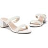 image:imageDREAM PAIRS Womens Two Strap Open Toe Low Block Chunky Heels Sandals Dress Pumps Casual Summer Mules ShoesWhitepearl