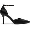 image:imageDREAM PAIRS Womens High Heels Strappy Closed Toe Stiletto Ankle Strap Pointed Toe DOrsay Heel Dress Wedding Party Pumps ShoesBlackPu