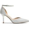 image:imageDREAM PAIRS Womens High Heels Strappy Closed Toe Stiletto Ankle Strap Pointed Toe DOrsay Heel Dress Wedding Party Pumps ShoesSilverglitter