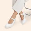image:imageDREAM PAIRS Mary Jane Shoes Women Low Chunky Heels Closed Toe Pumps Comfortable Work Business Dress ShoesWhite