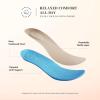 image:imageDREAM PAIRS Womens Ballet Flats Dressy Arch Support Wide Toe Box Knit Flats Comfortable Round Toe Slip On Travel Work Business Office Barefoot ShoesRed
