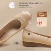 image:imageDREAM PAIRS Womens Ballet Flats Work Office Dress Shoes Comfortable Dressy Casual Flats for WomenNude