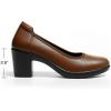 image:imageDREAM PAIRS Womens Chunky Closed Toe Low Block Heels Work Pumps Comfortable Round Toe Dress Wedding Shoes NereidaTan