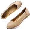 image:imageDREAM PAIRS Womens Comfortable Ballet Dressy Work Flats Round Toe Slip on Office ShoesNude