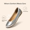 image:imageDREAM PAIRS Womens Comfortable Ballet Dressy Work Flats Round Toe Slip on Office ShoesSilver