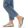 image:imageDREAM PAIRS Womens Comfortable Ballet Dressy Work Flats Round Toe Slip on Office ShoesSilver