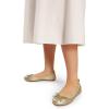 image:imageDREAM PAIRS Womens Flats Foldable Ballet Flats for Women Bowknot Round Toe Comfort Light Weight SlipOn Dress ShoesGold