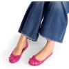 image:imageDREAM PAIRS Womens Flats Foldable Ballet Flats for Women Bowknot Round Toe Comfort Light Weight SlipOn Dress ShoesHot Pink