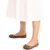 image:imageDREAM PAIRS Womens Flats Foldable Ballet Flats for Women Bowknot Round Toe Comfort Light Weight SlipOn Dress ShoesLeopard