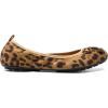 image:imageDREAM PAIRS Womens Flats Foldable Ballet Flats for Women Bowknot Round Toe Comfort Light Weight SlipOn Dress ShoesLeopard