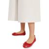image:imageDREAM PAIRS Womens Flats Foldable Ballet Flats for Women Bowknot Round Toe Comfort Light Weight SlipOn Dress ShoesRed