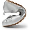image:imageDREAM PAIRS Womens Flats Foldable Ballet Flats for Women Bowknot Round Toe Comfort Light Weight SlipOn Dress ShoesSilver