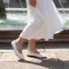 image:imageDREAM PAIRS Womens Flats Foldable Ballet Flats for Women Bowknot Round Toe Comfort Light Weight SlipOn Dress ShoesWhite