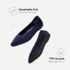 image:imageDREAM PAIRS Womens Knit Ballet Dressy Flats Comfortable Washable Flexible Breathable Casual Classic Work Office Walk Pointed Toe FlatsNavy