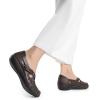 image:imageDREAM PAIRS Womens Loafers Slip On Comfortable Casual Orthopedic Walking Flats Work Shoes Closed Toe Sandals with Arch SupportBrown