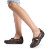 image:imageDREAM PAIRS Womens Loafers Slip On Comfortable Casual Orthopedic Walking Flats Work Shoes Closed Toe Sandals with Arch SupportBrown