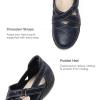 image:imageDREAM PAIRS Womens Loafers Slip On Comfortable Casual Orthopedic Walking Flats Work Shoes Closed Toe Sandals with Arch SupportNavy
