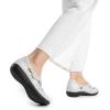 image:imageDREAM PAIRS Womens Loafers Slip On Comfortable Casual Orthopedic Walking Flats Work Shoes Closed Toe Sandals with Arch SupportWhite
