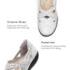 image:imageDREAM PAIRS Womens Loafers Slip On Comfortable Casual Orthopedic Walking Flats Work Shoes Closed Toe Sandals with Arch SupportWhite