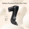 image:imageDREAM PAIRS Womens Pumps Low Chunky Block Heel Dress Shoes Closed Round Toe Comfortable HeelsBlackpat