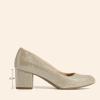 image:imageDREAM PAIRS Womens Pumps Low Chunky Block Heel Dress Shoes Closed Round Toe Comfortable HeelsGold