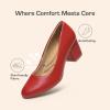 image:imageDREAM PAIRS Womens Pumps Low Chunky Block Heel Dress Shoes Closed Round Toe Comfortable HeelsRedpu