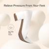image:imageDREAM PAIRS Womens Pumps Low Chunky Block Heel Dress Shoes Closed Round Toe Comfortable HeelsWhitepu