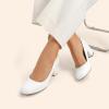 image:imageDREAM PAIRS Womens Pumps Low Chunky Block Heel Dress Shoes Closed Round Toe Comfortable HeelsWhitepu