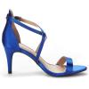 image:imageDREAM PAIRS Womens Strappy Stiletto High Heels Open Toe Rhinestone Wedding Dress Shoes Sparkly SandalsRoyalBlue