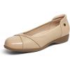 image:imageDREAM PAIRS Womens Ballet Flats Work Office Dress Shoes Comfortable Dressy Casual Flats for WomenNude