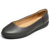 image:imageDREAM PAIRS Womens Comfortable Ballet Dressy Work Flats Round Toe Slip on Office ShoesDark Greypu