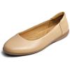 image:imageDREAM PAIRS Womens Comfortable Ballet Dressy Work Flats Round Toe Slip on Office ShoesNude