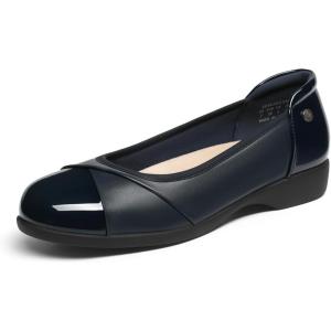 image:imageDREAM PAIRS Womens Ballet Flats Work Office Dress Shoes Comfortable Dressy Casual Flats for WomenNavy