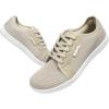 image:imageDREAM PAIRS Womens Barefoot Walking Wide Toe Box Zero Drop Minimalist Sneakers Non Slip Breathable Comfortable Lightweight Walking ShoesBeige