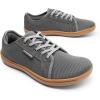 image:imageDREAM PAIRS Womens Barefoot Walking Wide Toe Box Zero Drop Minimalist Sneakers Non Slip Breathable Comfortable Lightweight Walking ShoesGreyBrown