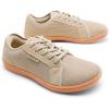 image:imageDREAM PAIRS Womens Barefoot Walking Wide Toe Box Zero Drop Minimalist Sneakers Non Slip Breathable Comfortable Lightweight Walking ShoesLight Brown