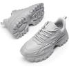 image:imageDREAM PAIRS Womens Chunky Platform Fashion SneakersGreybold