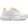 image:imageDREAM PAIRS Womens Chunky Platform Fashion SneakersWhiteGreenbold