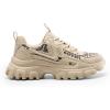 image:imageDREAM PAIRS Womens Platform Chunky Fashion Sneakers Y2K Maeve LaceUp Comfortable Sneakers Casual Walking ShoesSize 85ApricotSDFN2419W