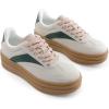 image:imageDREAM PAIRS Womens Platform Sneakers Walking Val Tennis LaceUp Comfortable Casual Fashion Sneakers ShoesGrey