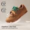 image:imageDREAM PAIRS Womens Retro Lace Up Sneakers AllDay Comfort Lightweight Non Slip Casual Fashion Walking Trainers ShoesBrown