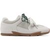 image:imageDREAM PAIRS Womens Retro Lace Up Sneakers AllDay Comfort Lightweight Non Slip Casual Fashion Walking Trainers ShoesGrey White