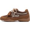 image:imageDREAM PAIRS Womens Retro Platform Sneakers Faux Suede Casual Fashion AllDay Comfort Cushion Walking Breathable ShoesBrown