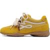 image:imageDREAM PAIRS Womens Retro Platform Sneakers Faux Suede Casual Fashion AllDay Comfort Cushion Walking Breathable ShoesYellow