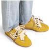 image:imageDREAM PAIRS Womens Retro Platform Sneakers Faux Suede Casual Fashion AllDay Comfort Cushion Walking Breathable ShoesYellow